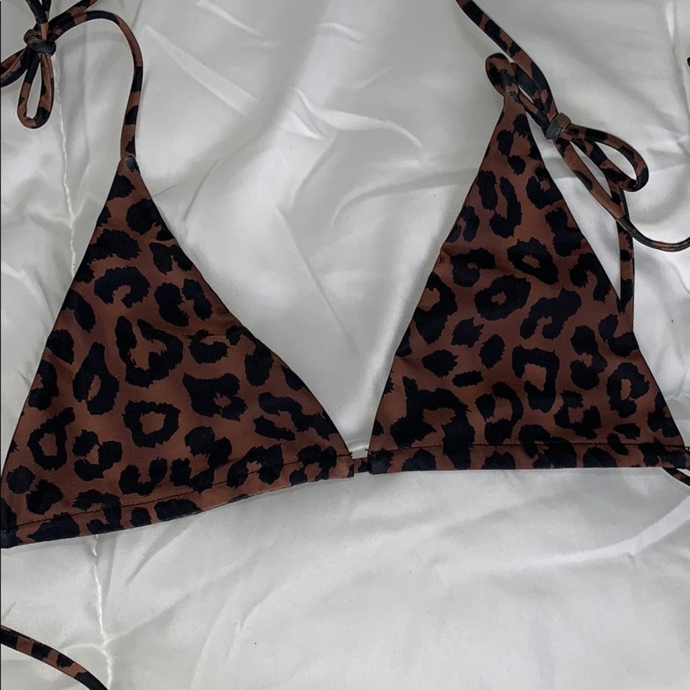 Tan Lines by Sivan Ayla Mykonos Top Leopard